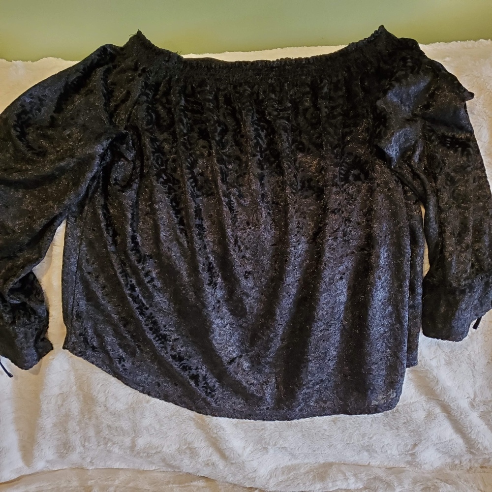 black velour shirt, casual, dressy